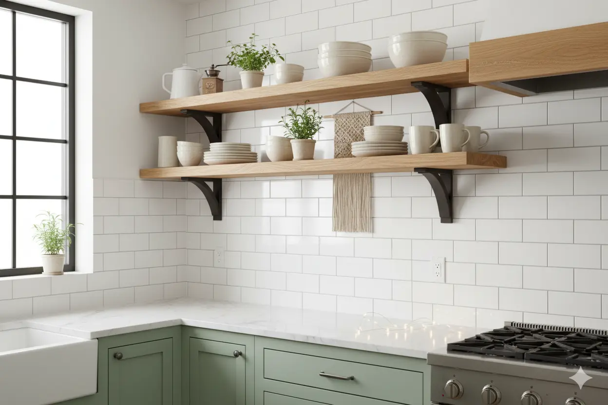 5 Kitchen Open Shelving Ideas That Add Instant Charm