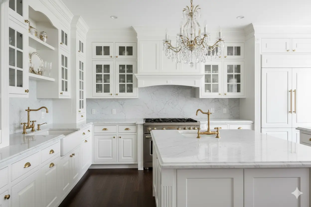 9 Stunning White Kitchen Makeovers You’ll Want to Copy
