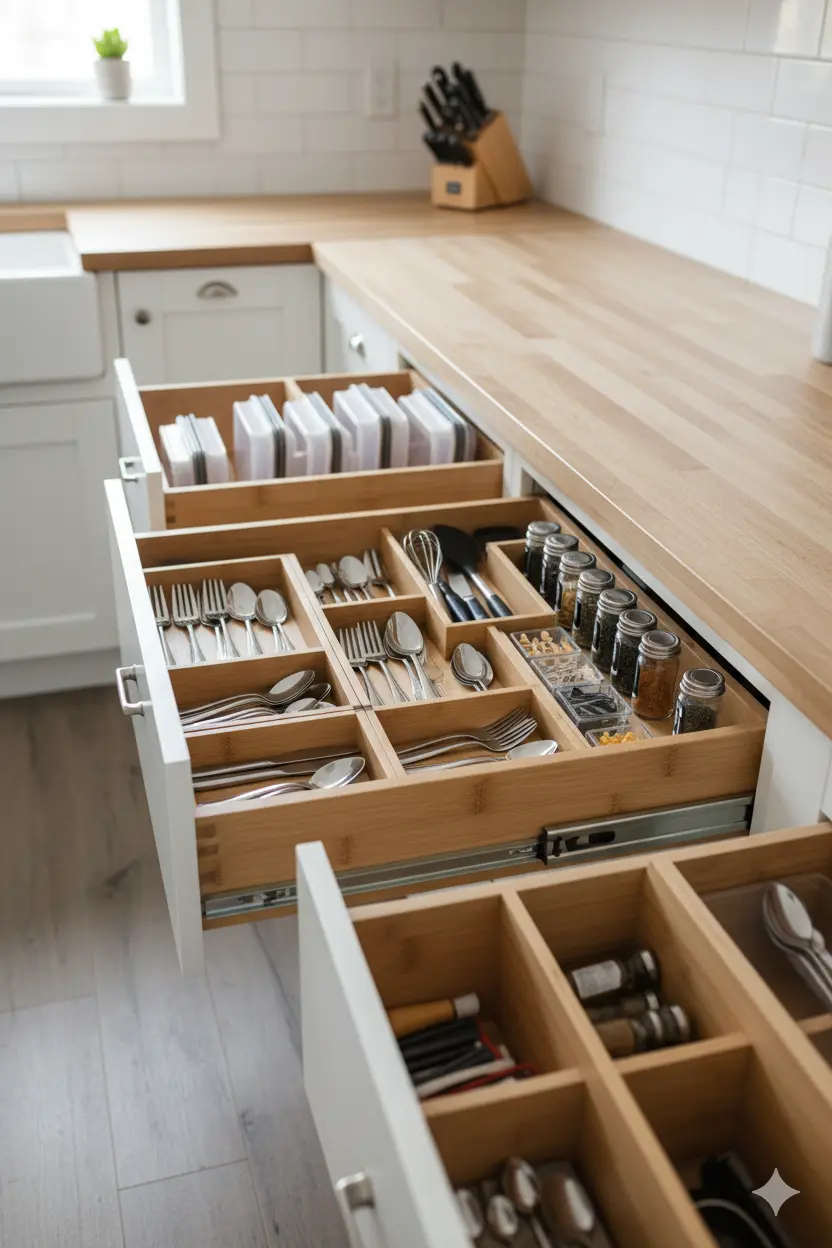 Affordable Kitchen Storage Ideas - Kitchen Organization Hacks