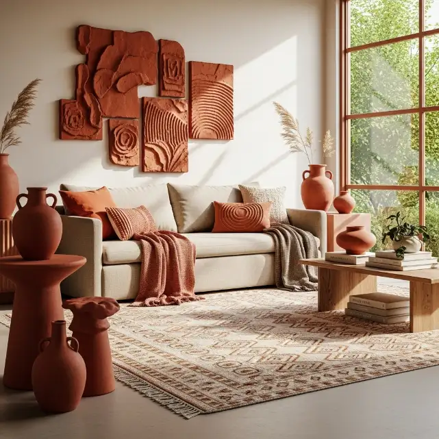 Living Room Art Work Idea