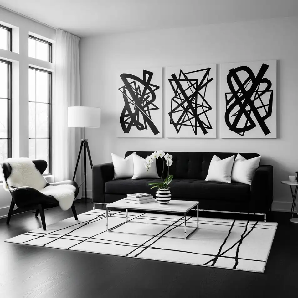 Living Room Art Work Idea