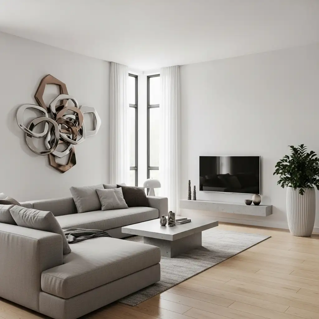 Living Room Art Work Idea