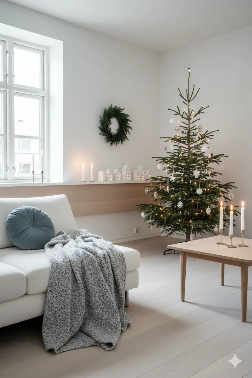 Living Room Christmas Decor idea
