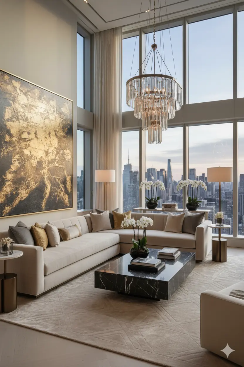 Living Room Idea, Luxury Design