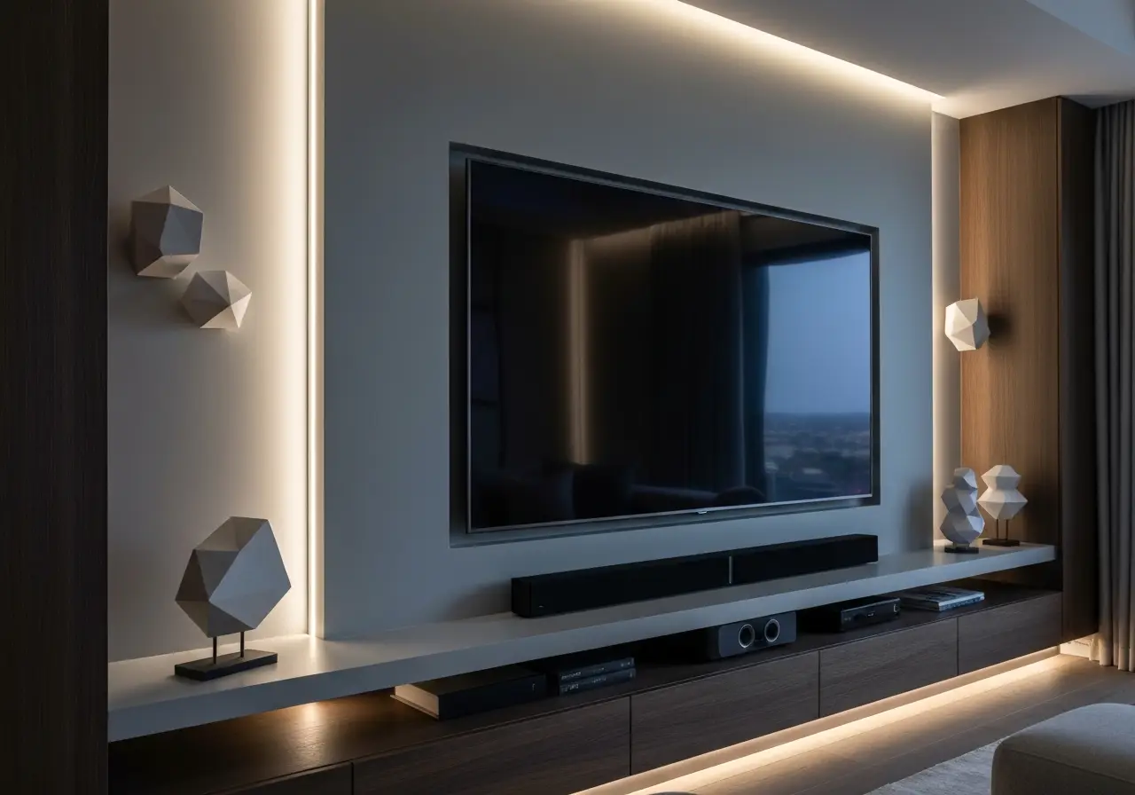 Living Room TV Wall idea