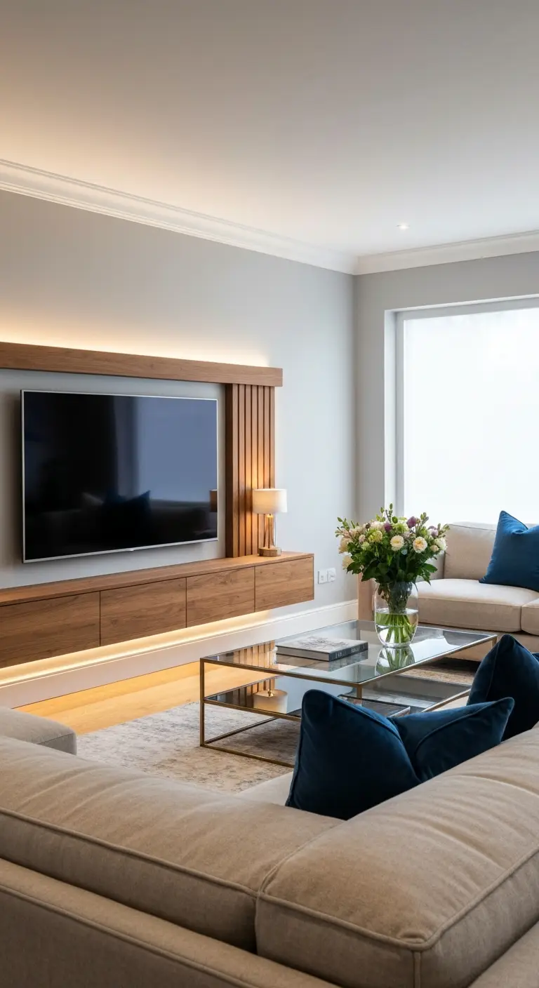 Living Room TV Wall idea