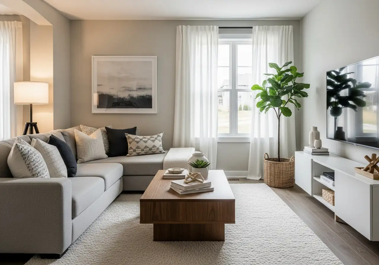 Living room idea, living room design