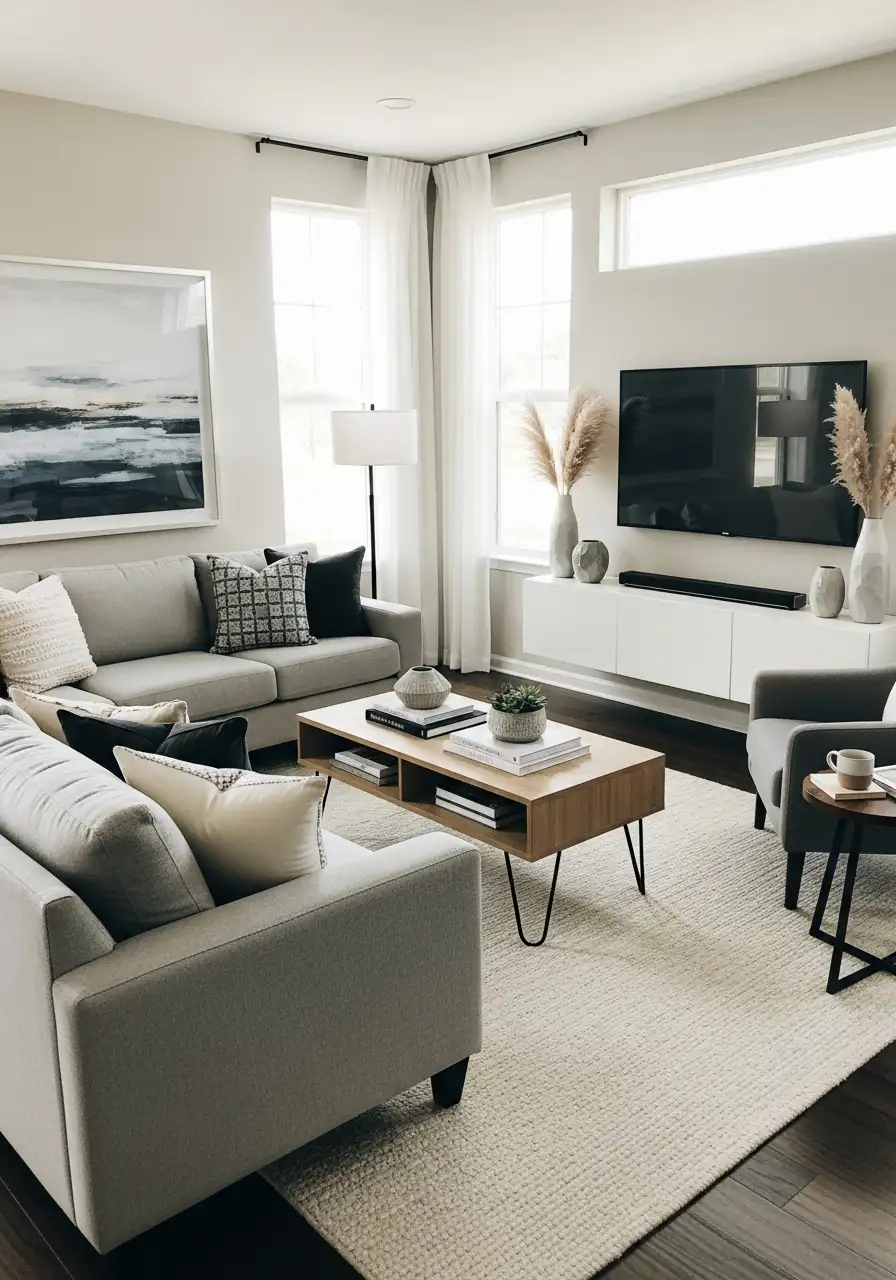 Living room idea, living room design