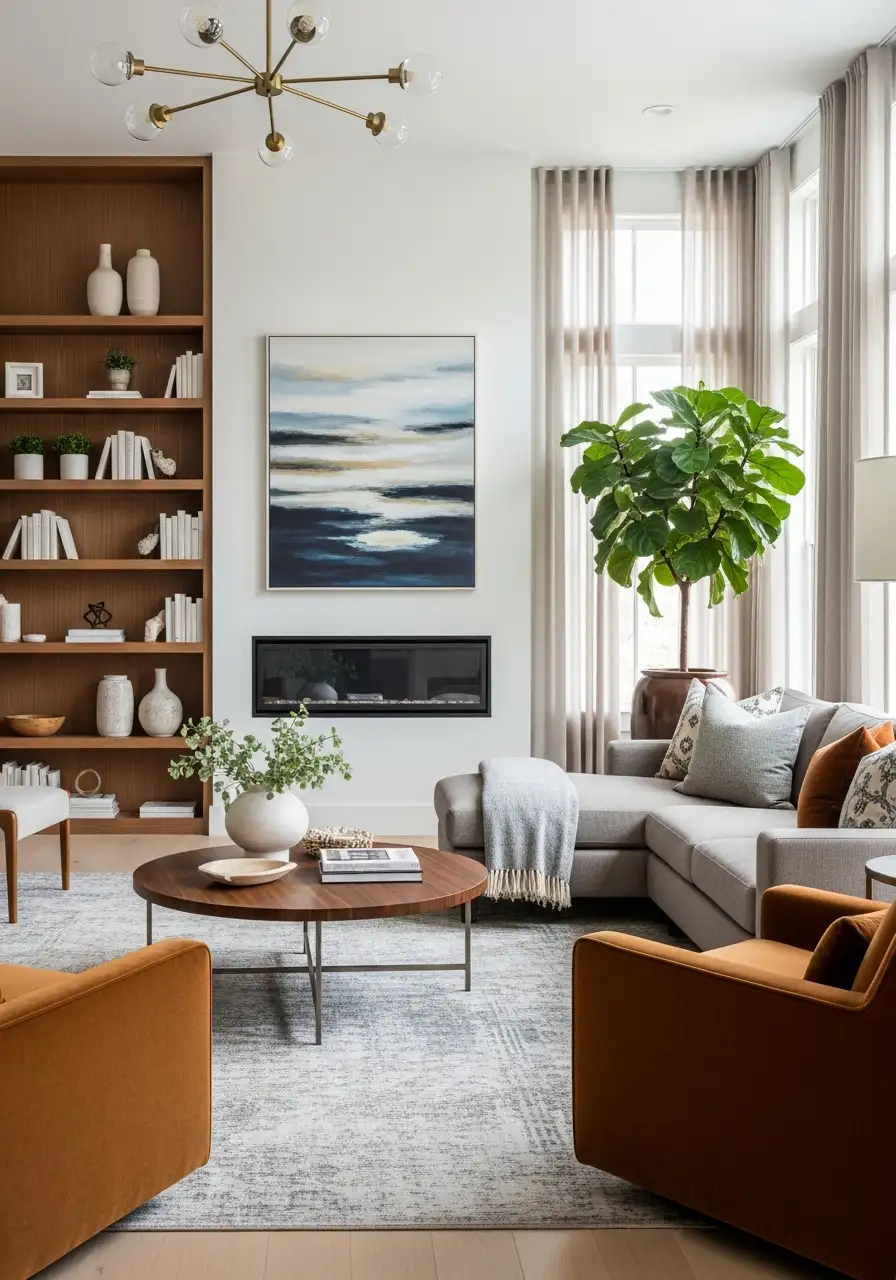 Living room idea, living room design