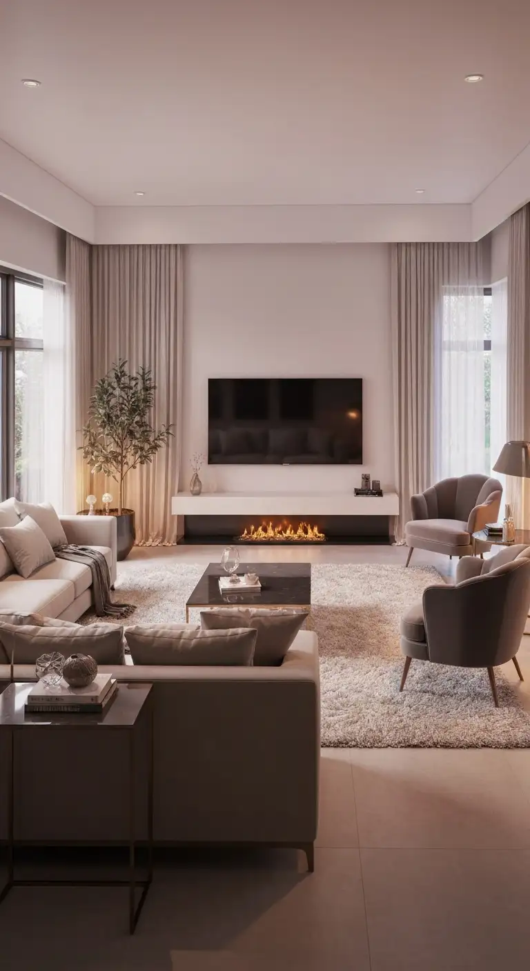 Living room idea, living room design