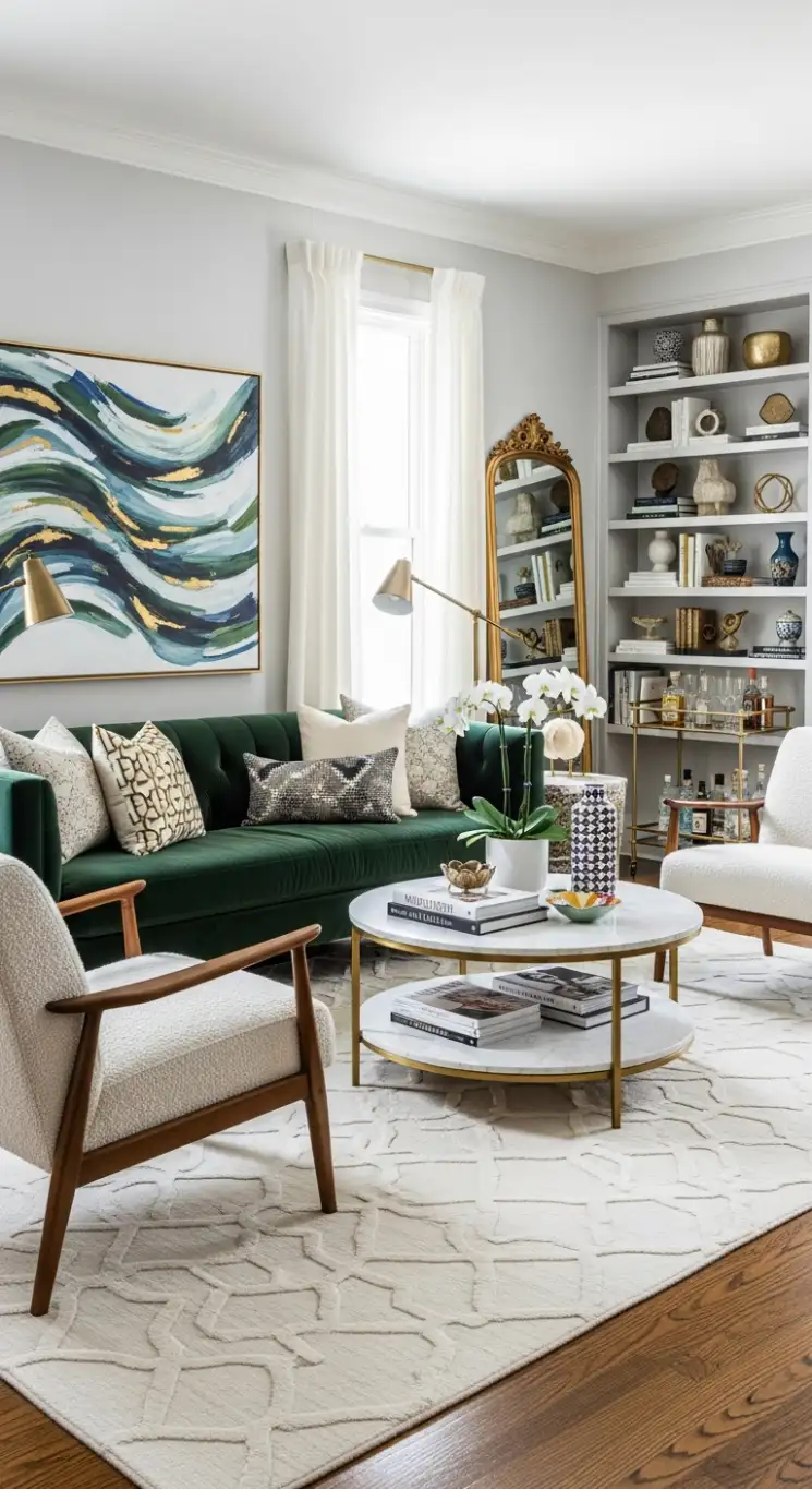 Living room idea, living room design