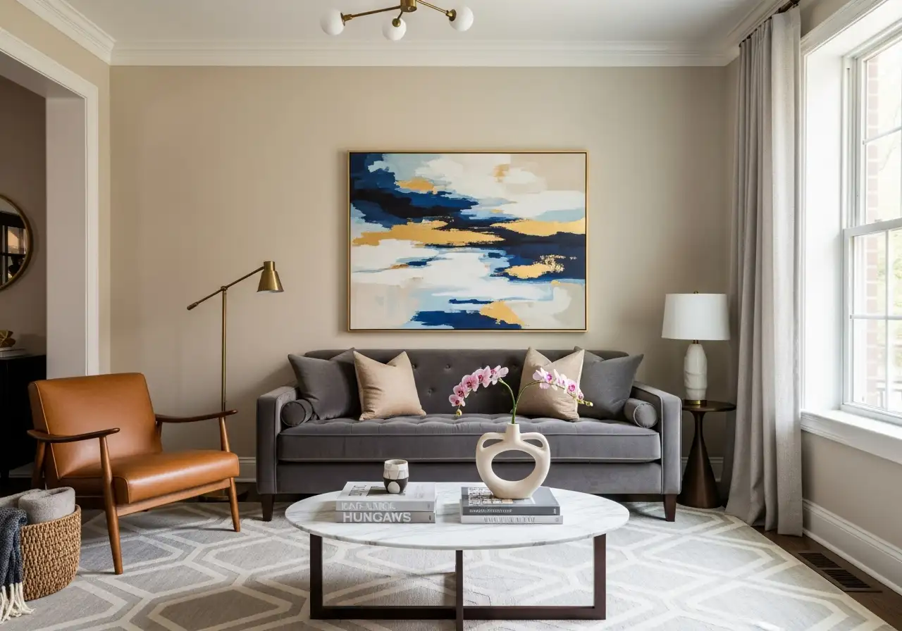 Living room idea, living room design