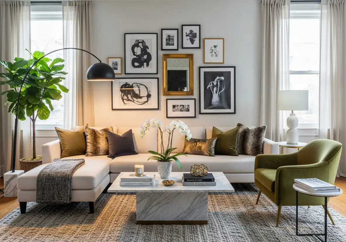 Living room idea, living room design