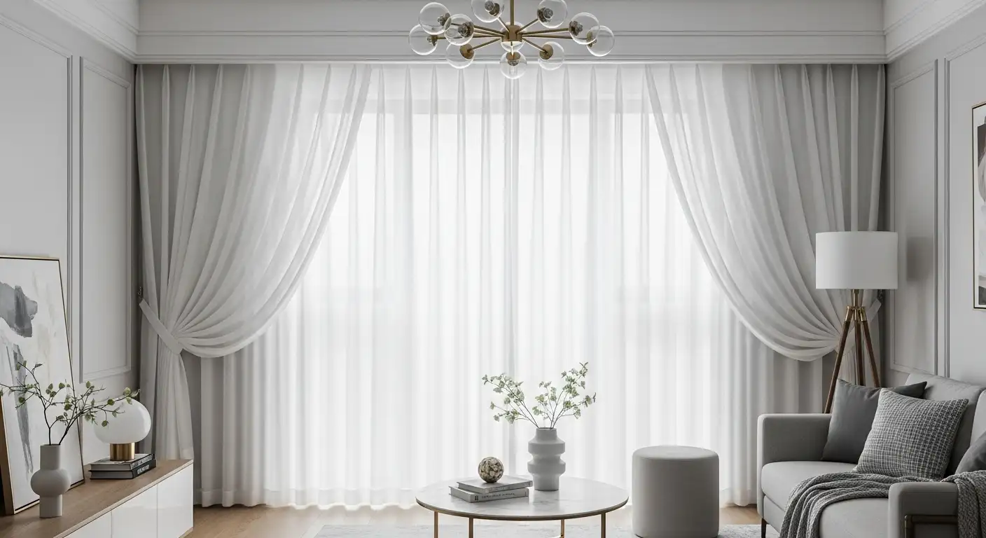 living room curtain idea
