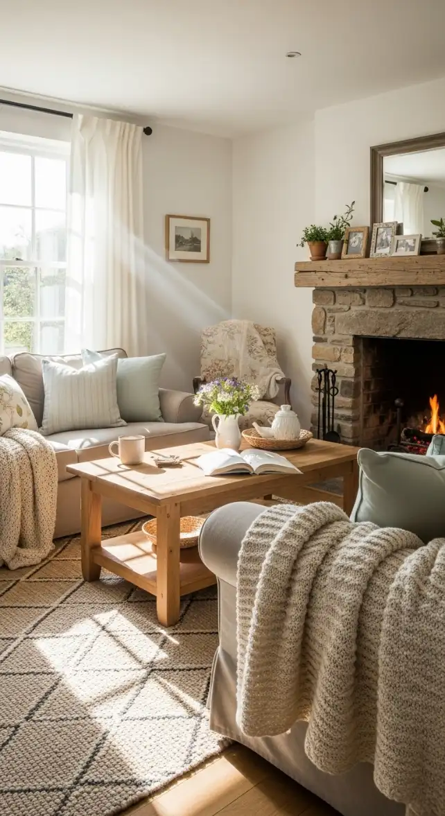 living room curtain idea