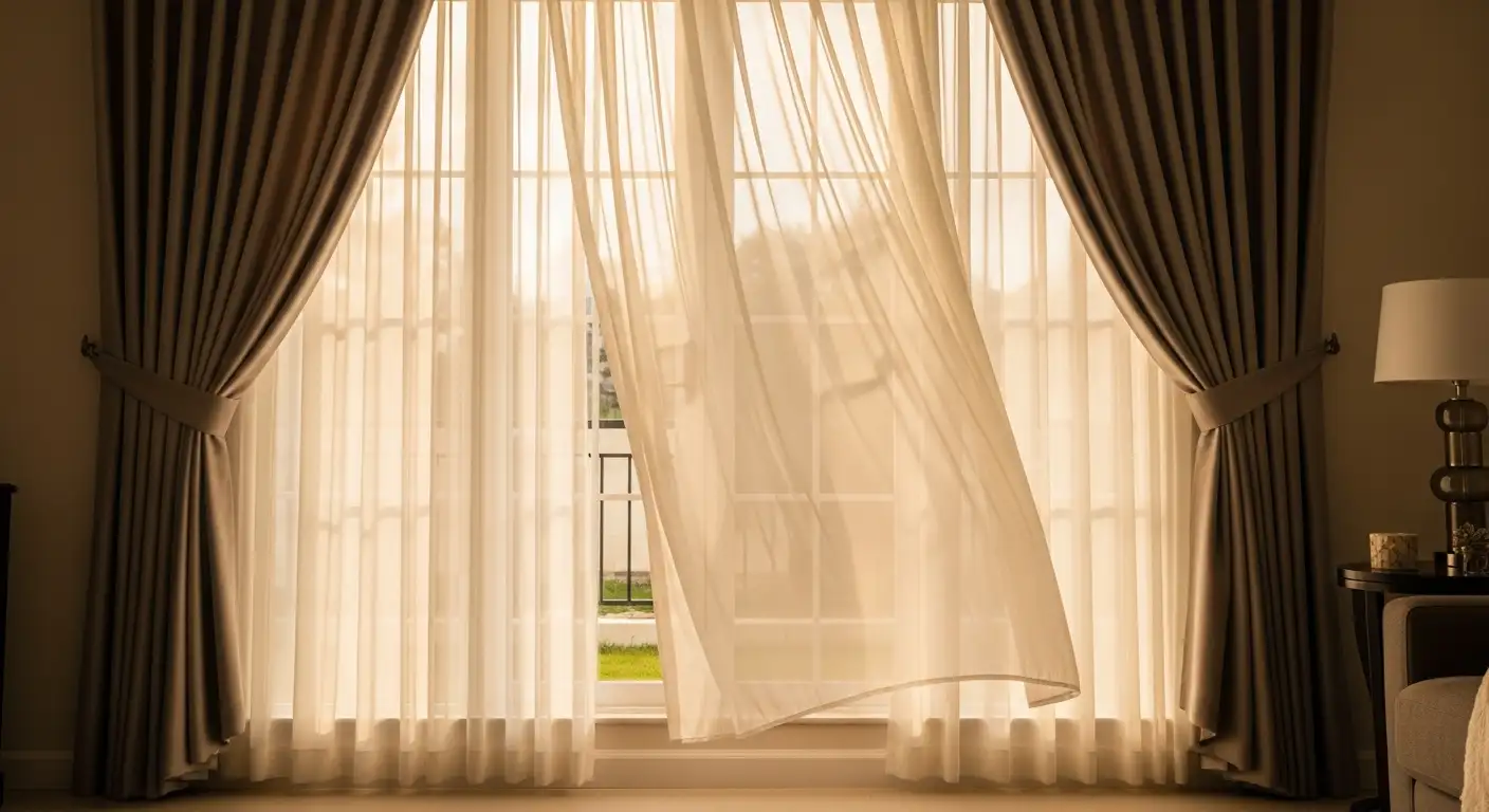 living room curtain idea