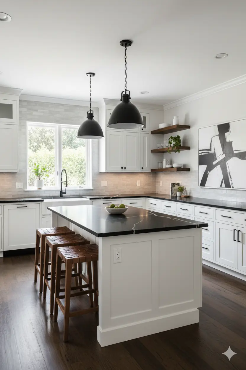 white kitchen cabinets idea, white cabinets idea, white cabinet design