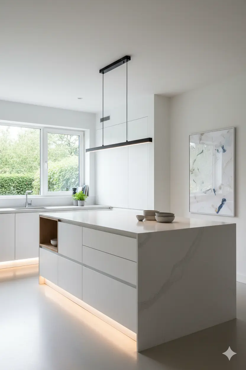 white kitchen cabinets idea, white cabinets idea, white cabinet design