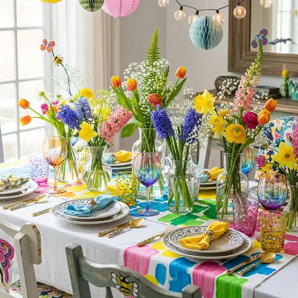 Whimsical Spring Tablescapes
