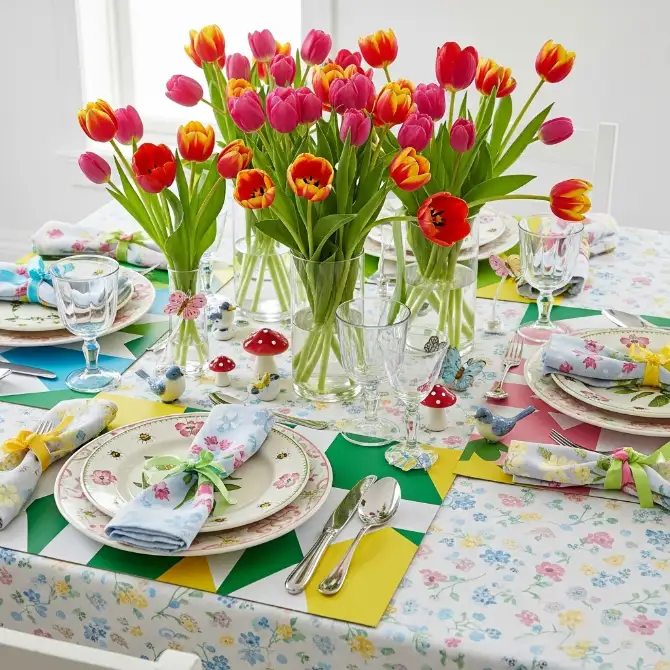 Whimsical Spring Tablescapes