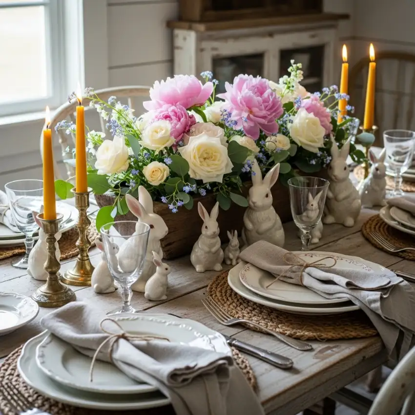 Whimsical Spring Tablescapes
