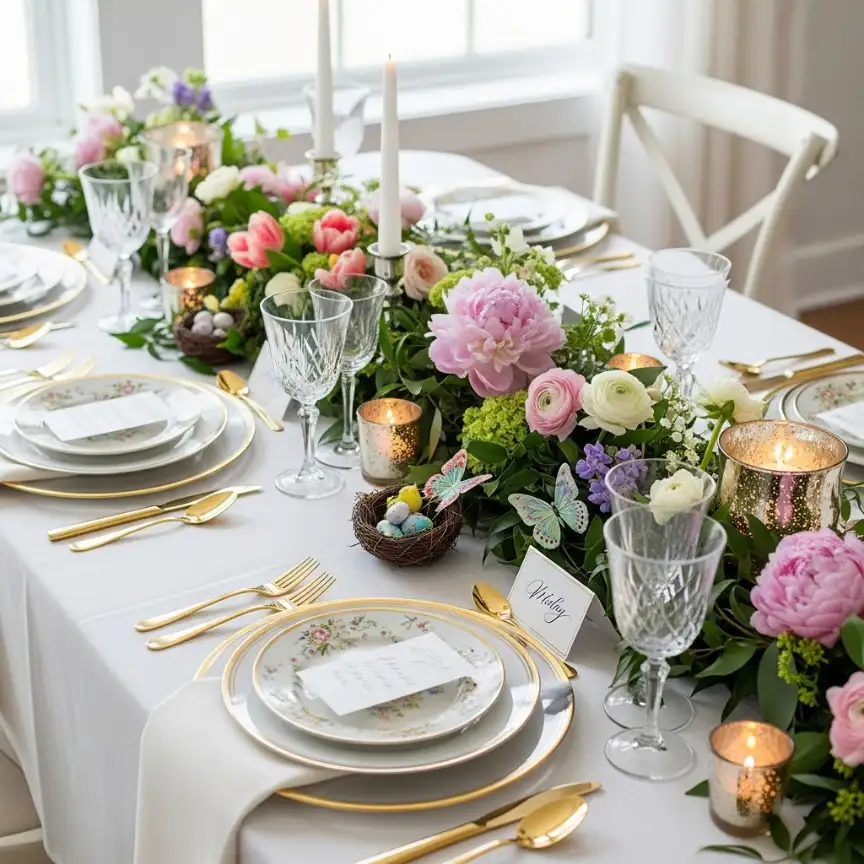 Whimsical Spring Tablescapes