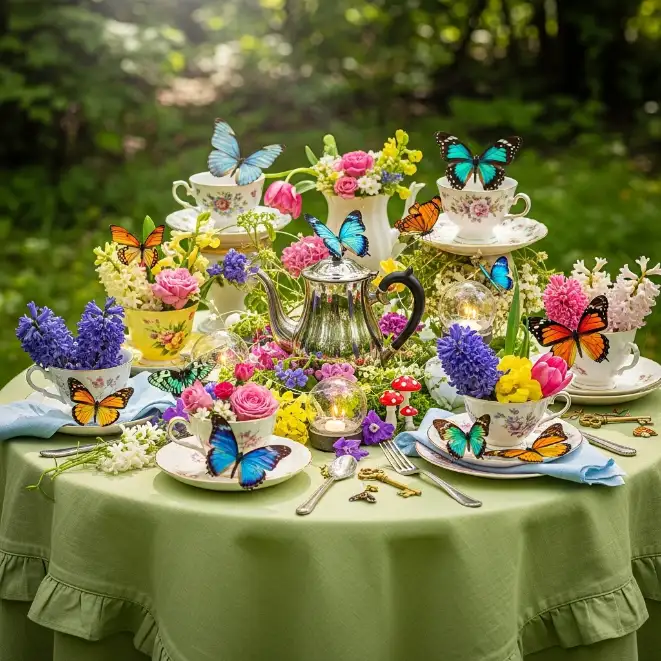 Whimsical Spring Tablescapes