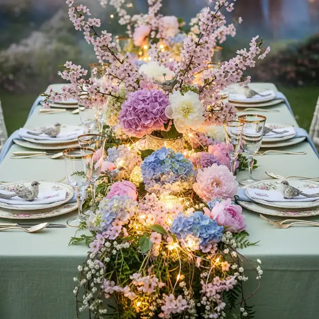 Whimsical Spring Tablescapes
