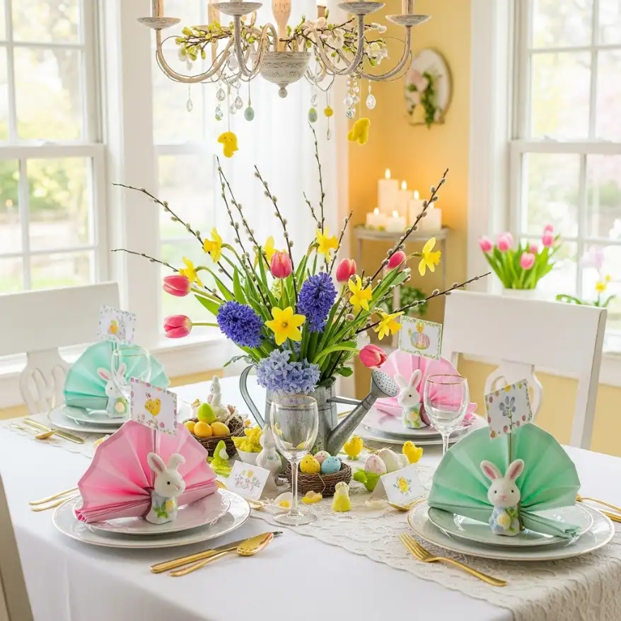 Whimsical Spring Tablescapes