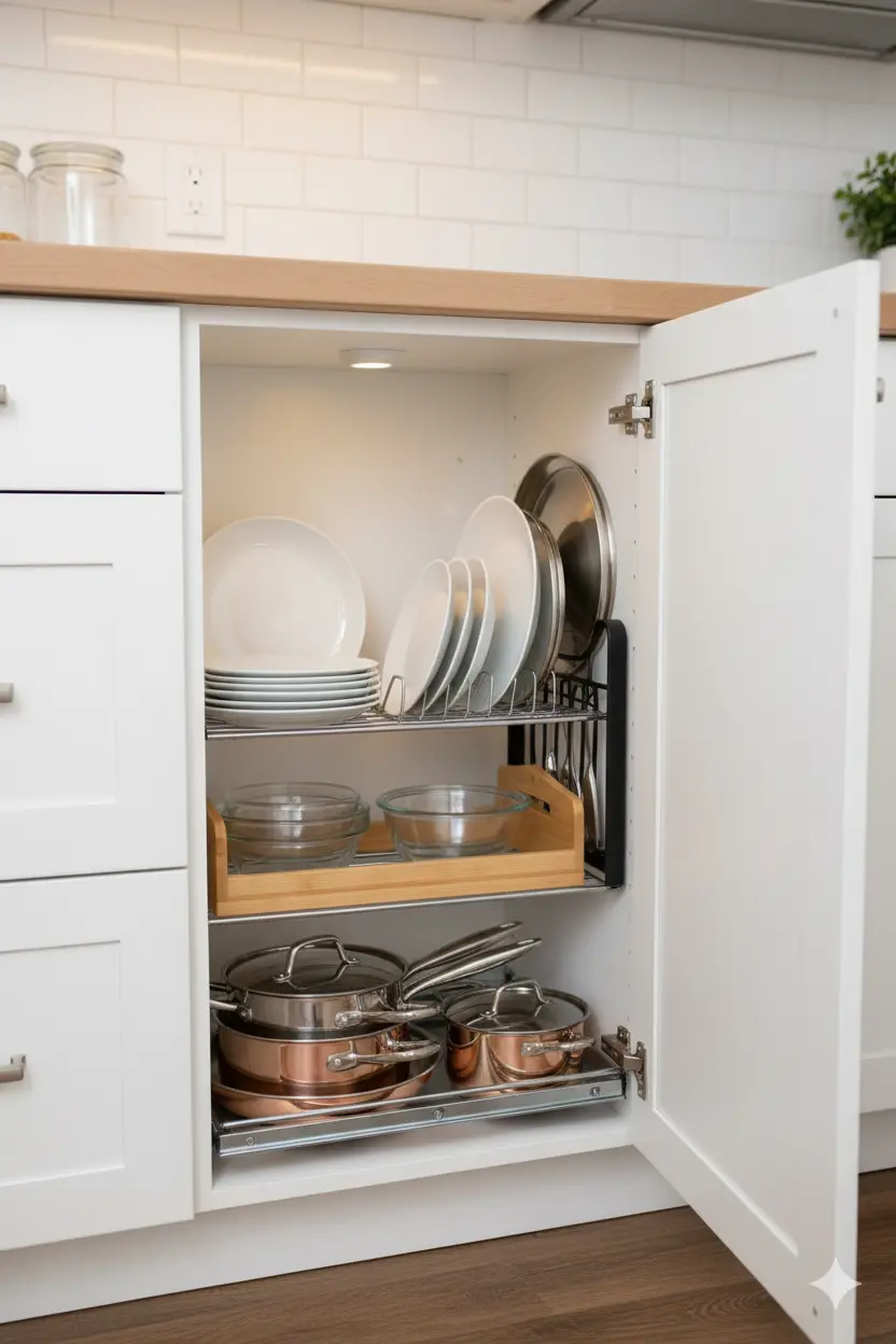 Affordable Kitchen Storage Ideas - Kitchen Organization Hacks