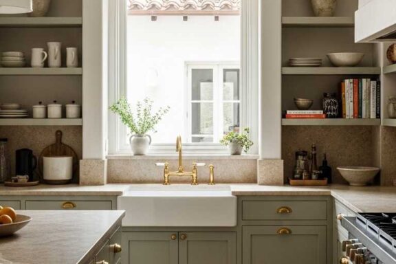 green kitchen, kitchen, kitchen decor, kitchen decor, green