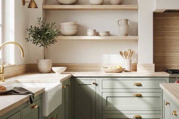 green kitchen, kitchen, kitchen decor, kitchen decor, green