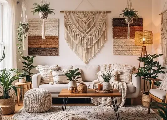 Living Room Art Work Idea, 3 Cozy Décor Rules to Avoid the Cluttered Look