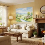 Living Room Art Work Idea, 5 Cozy Living Room Mistakes Everyone Makes
