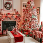 Living Room Christmas Decor idea