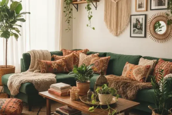 Living room decor idea, cozy decor idea, 9 Quick Living Room Upgrades on a Tiny Budget