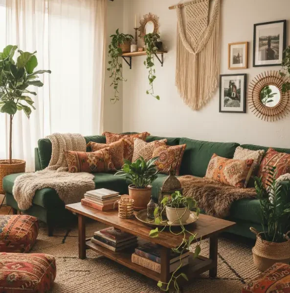 Living room decor idea, cozy decor idea, 9 Quick Living Room Upgrades on a Tiny Budget