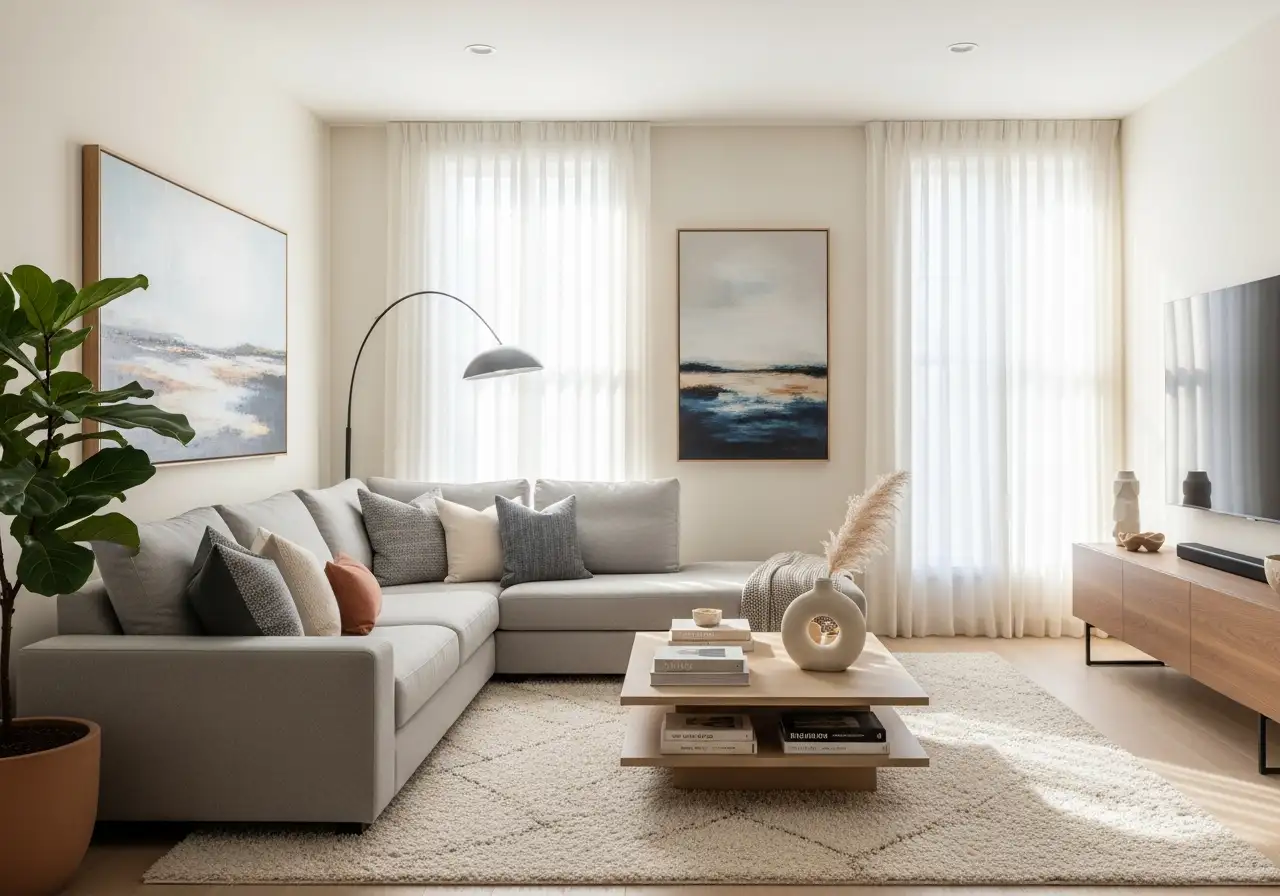 Living room idea, living room design