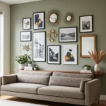 Bold Wall Decor Trend for Effortless Style, Living room wall decor idea