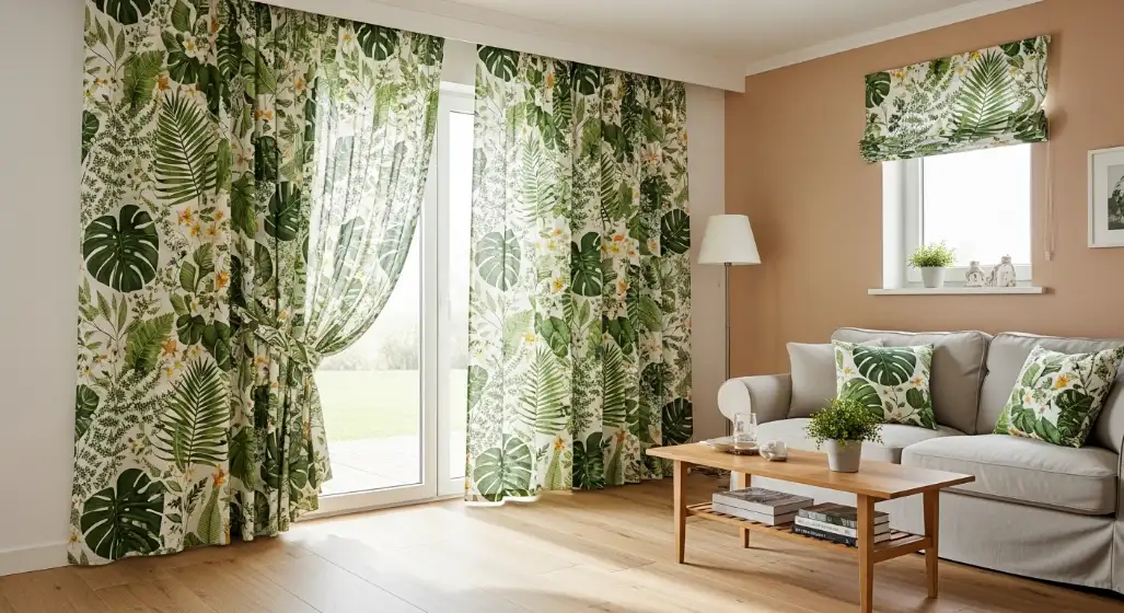 living room curtain idea