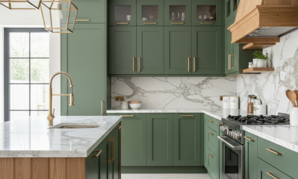 green kitchen, kitchen, kitchen decor, kitchen decor, green