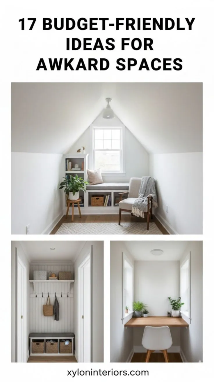 17 Budget-Friendly Ideas for Awkward Spaces