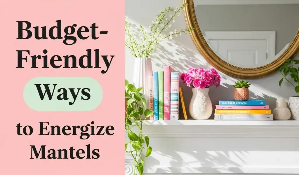 17 Budget-Friendly Ways to Energize Mantels with Colorful Spring Decor