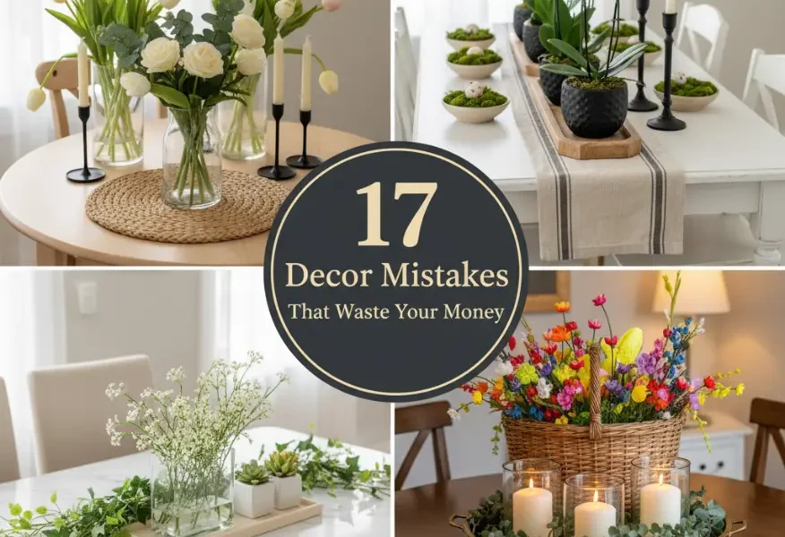 17 Decor Mistakes That Waste Your Money