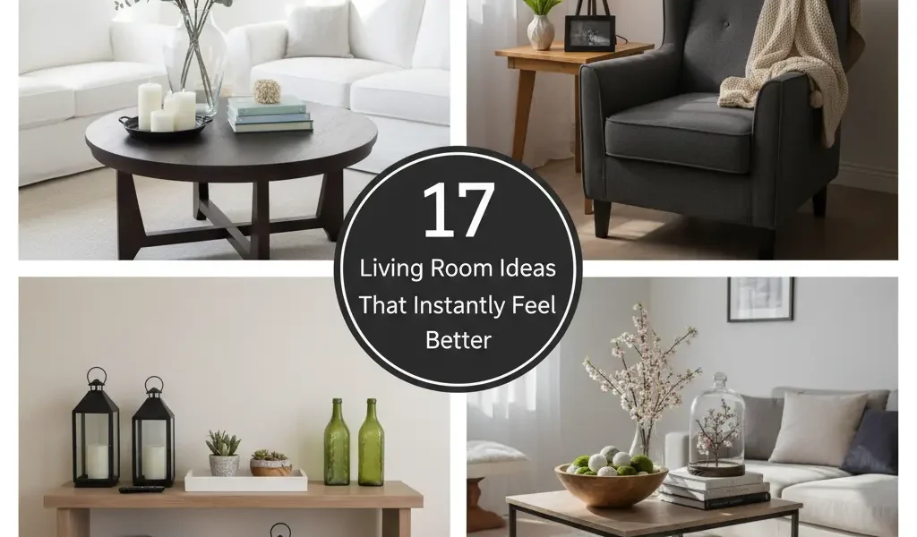 17 Living Room Ideas That Instantly Feel Better