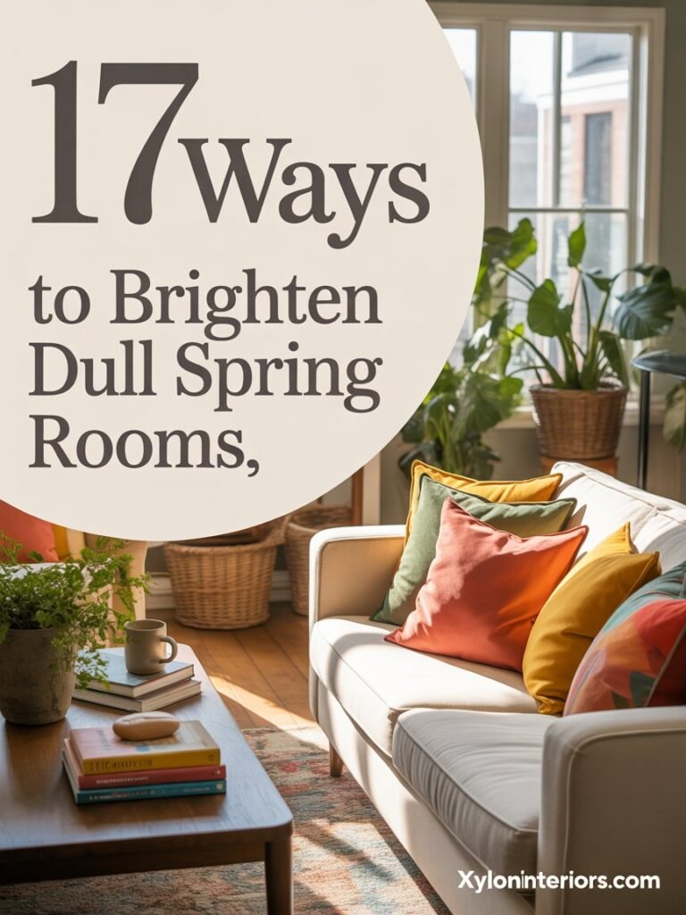 17 Ways to Brighten Dull Spring Rooms - Xylon Interiors