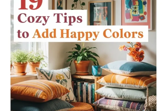 19 Cozy Tips to Add Happy Colors