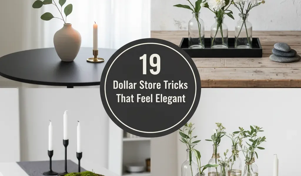 19 Dollar Store Tricks That Feel Elegant