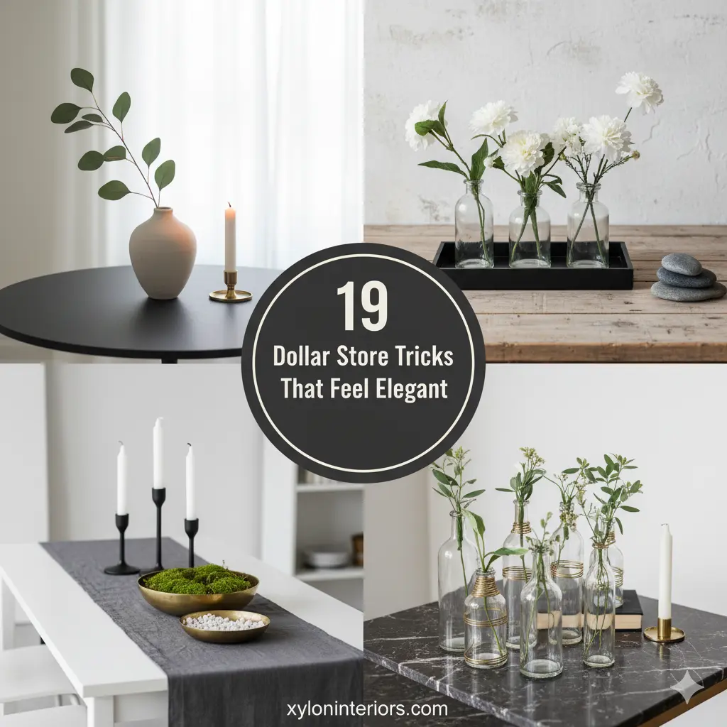 19 Dollar Store Tricks That Feel Elegant