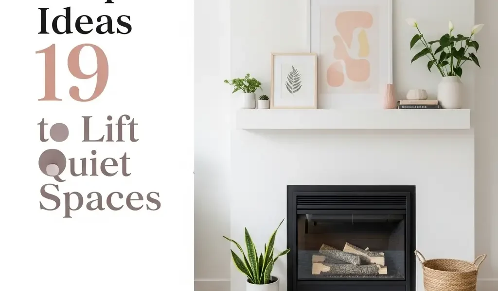 19 Simple Ideas to Lift Quiet Spaces with Colorful Spring Mantel Decor
